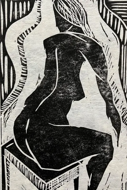 Naken modell Akt av Calin Ion Deas