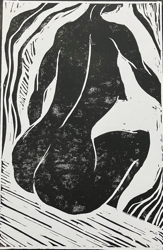 Naken modell Akt av Calin Ion Deas