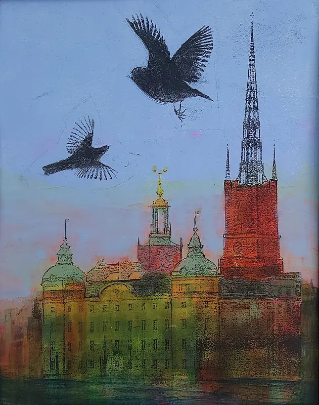 Blackbird II av Eva Högberg