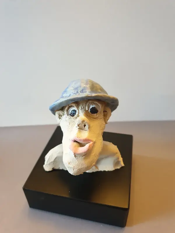 Skulptur Krutgubbe av Anita Paulsson