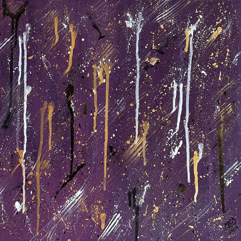 Akrylmålning Raising Chaos av Marina Salnikova