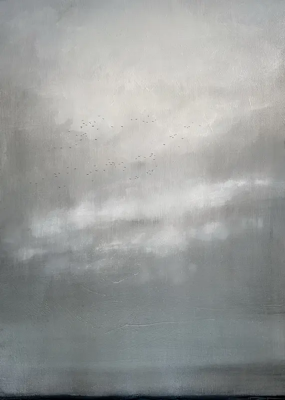 Akrylmålning Stilla av Wilma Dagmar Norman