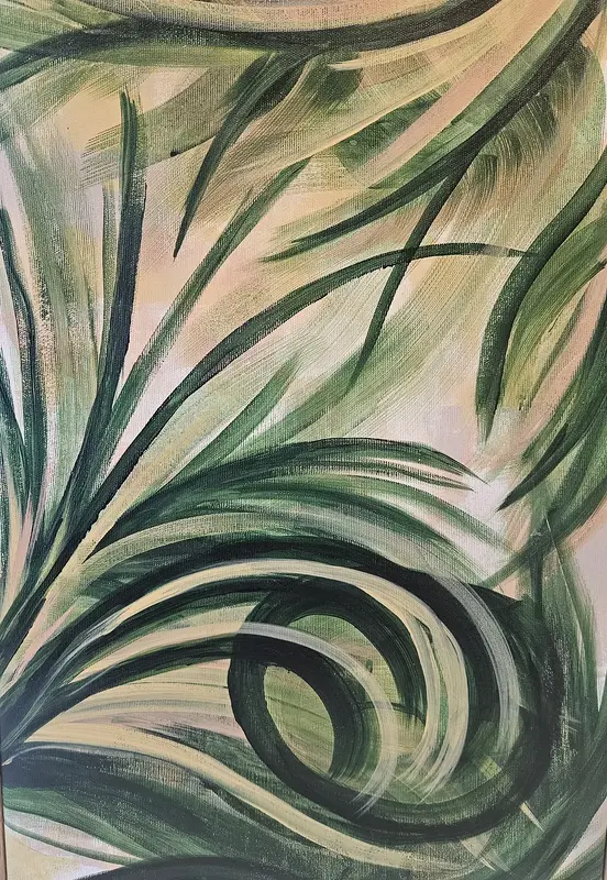 Akrylmålning av Anna-Karin Tano