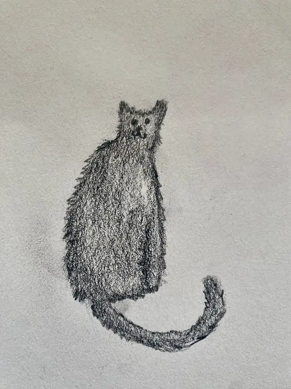 Katt av Idunn Ligander