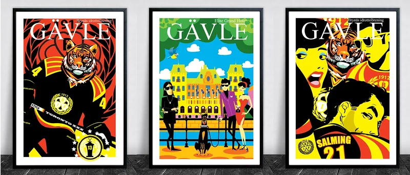 Gefle iconographica av Ola Carlberg