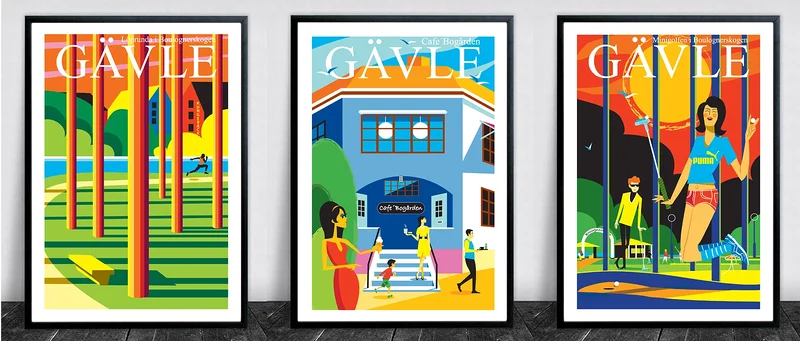 Gefle iconographica av Ola Carlberg