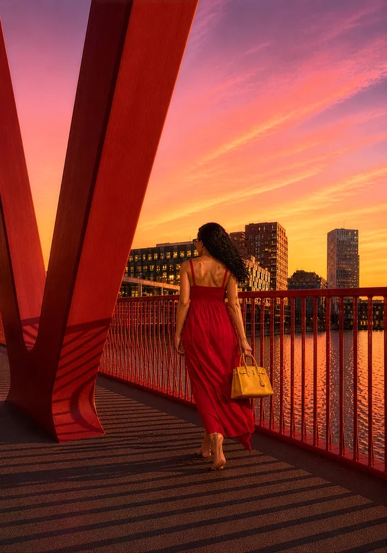 Woman in Red - En Tjej i Rött av Jörgen Thornberg