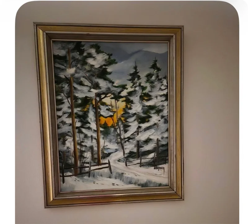 Oljemålning av Jenny Sjöström