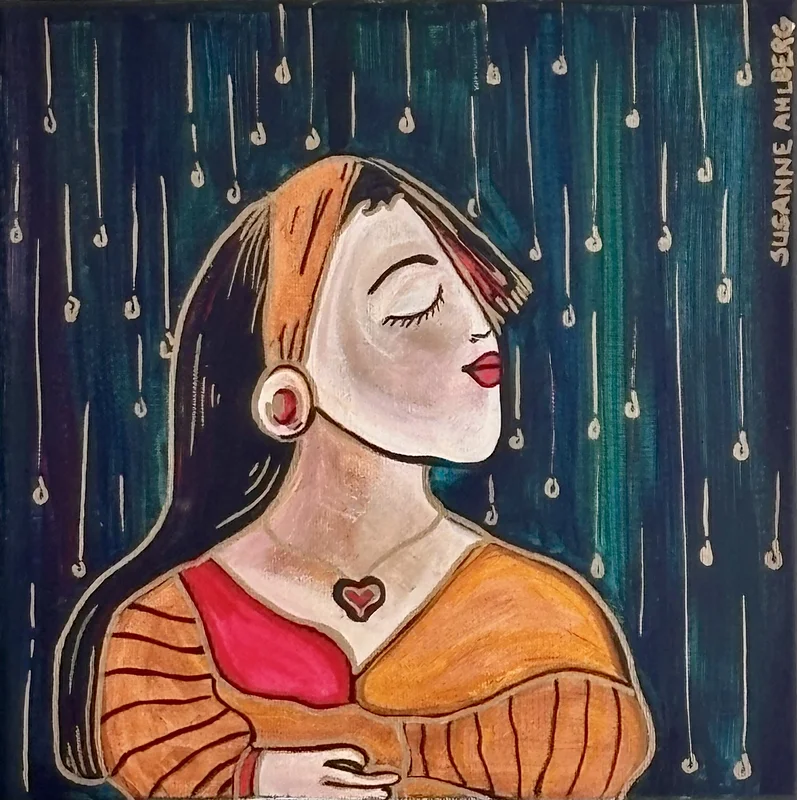 Silent drizzle av Susanne Ahlberg