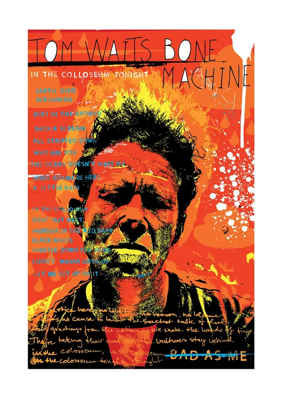 Tom Waits av Ola Carlberg