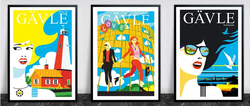 Gefle iconographica av Ola Carlberg