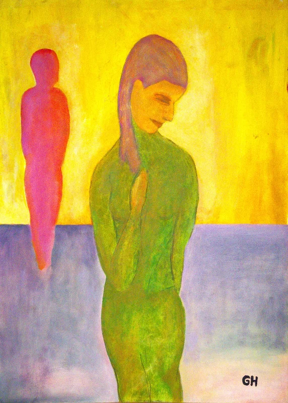 Oljemålning "The Sculptor" - Oil painting av Gerhard Hofman
