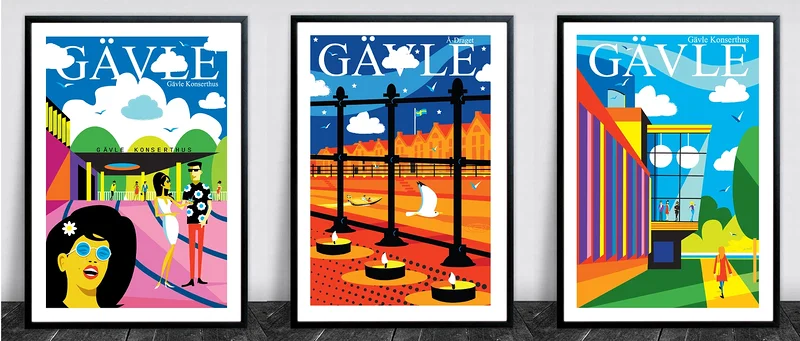 Gefle iconographica av Ola Carlberg