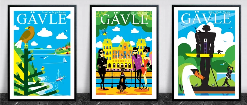 Gefle iconographica av Ola Carlberg