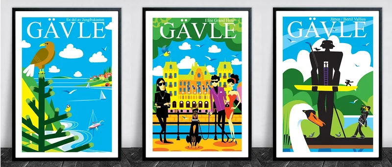 Gefle iconographica av Ola Carlberg