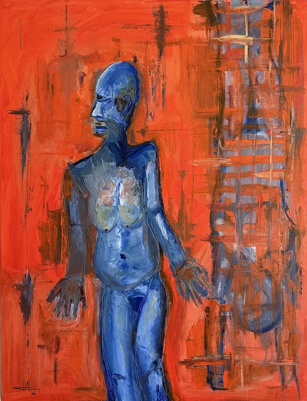 Oljemålning Wherefore av Joao Medina