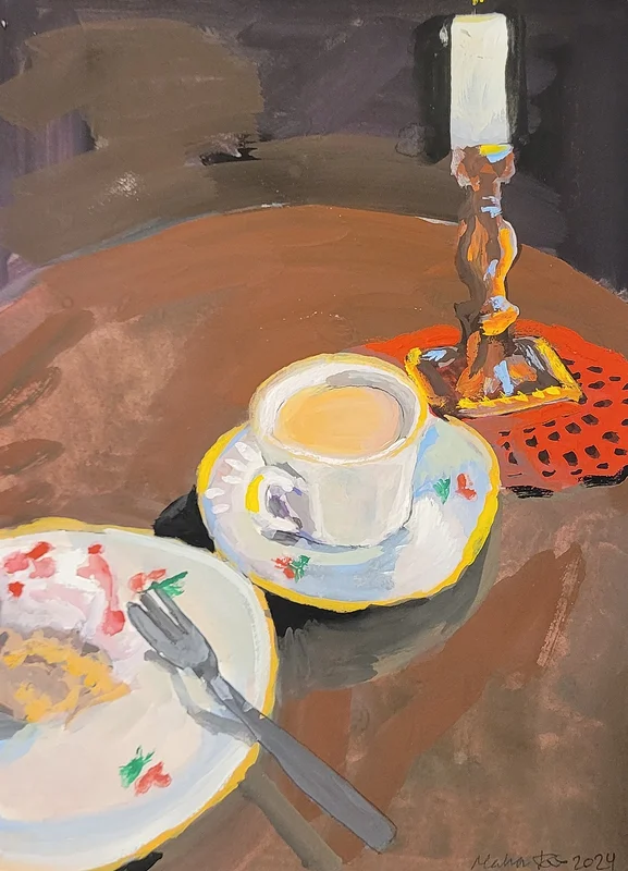 Pepparkaka med kaffe av Malva Forslin