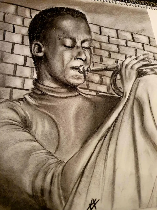 Miles Davis av Katerina Chatzidionysiou