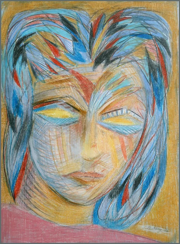Yellow Eyes av Charles Benjamin May