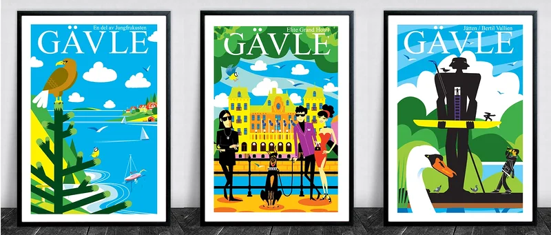 Gefle iconographica av Ola Carlberg