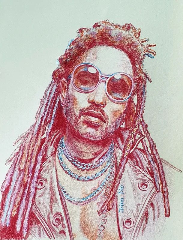 Lenny Kravitz av Iryna Denysenko