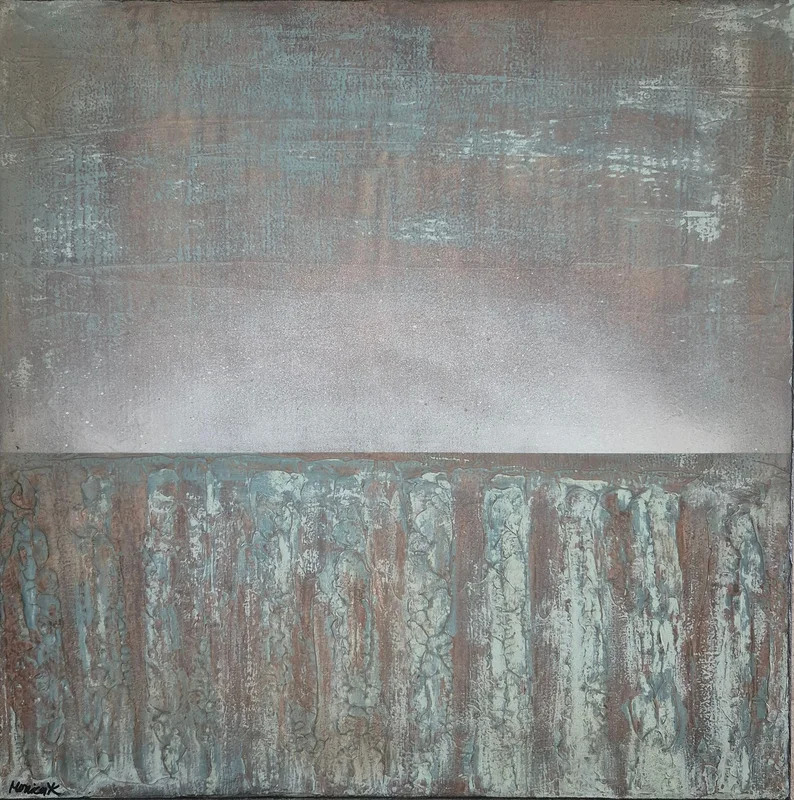 Akrylmålning The Horizon II av Monica Kihlström