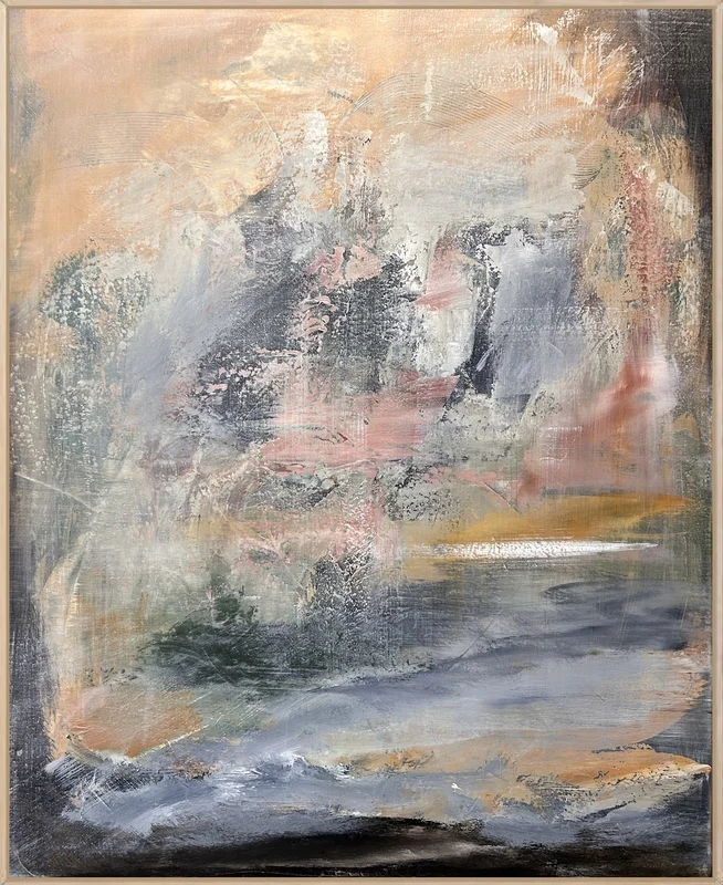 Akrylmålning av Ulrica Halling Olsson_art Stockholm