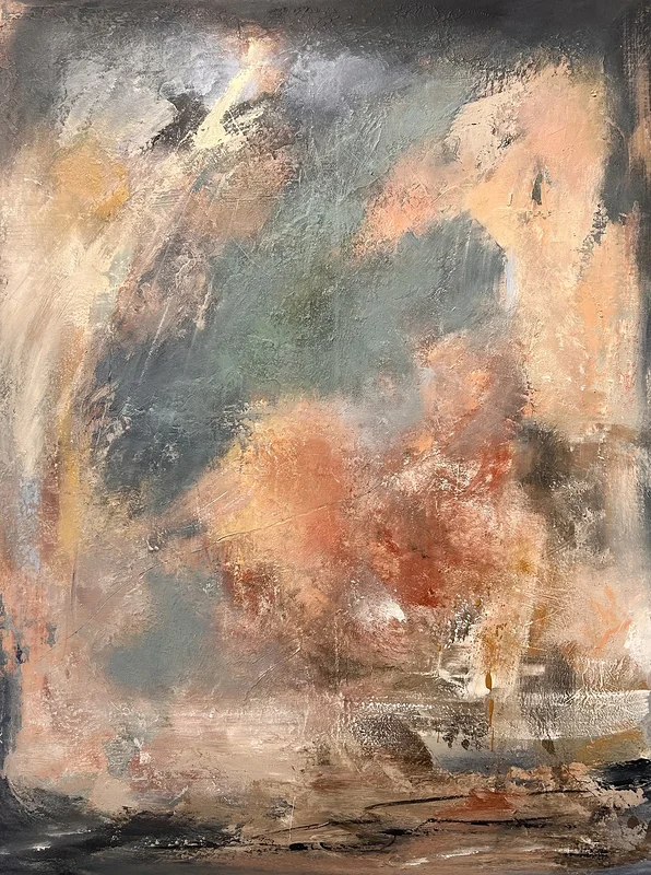Akrylmålning I mina drömmar av Ulrica Halling Olsson_art Stockholm