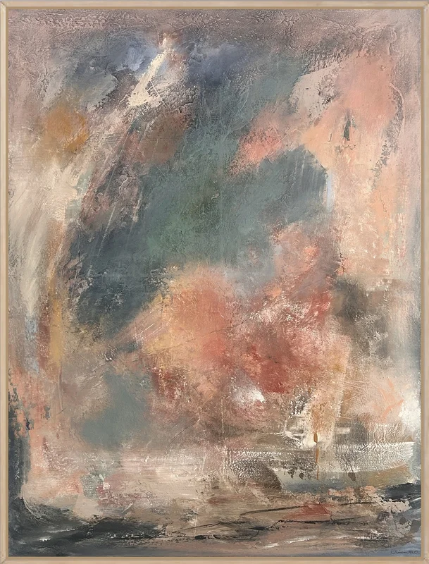 Akrylmålning I mina drömmar av Ulrica Halling Olsson_art Stockholm