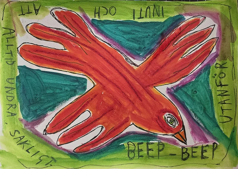 Beep beep bird av Mikael Jonsson