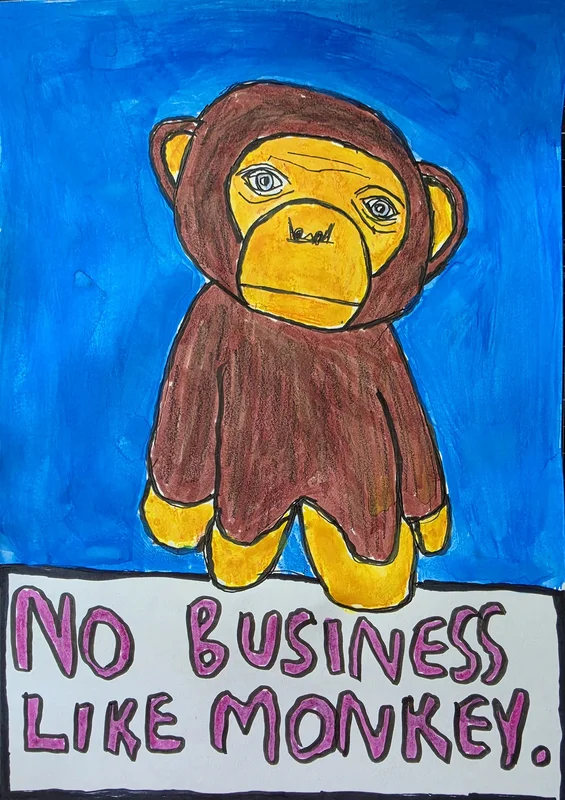 No business like monkey av Mikael Jonsson