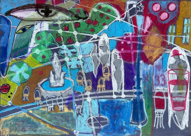 1+G Pastels XVI av Ivan Tverdun