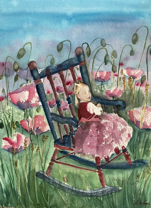 Vallmoflickan av Margareta Mattsson