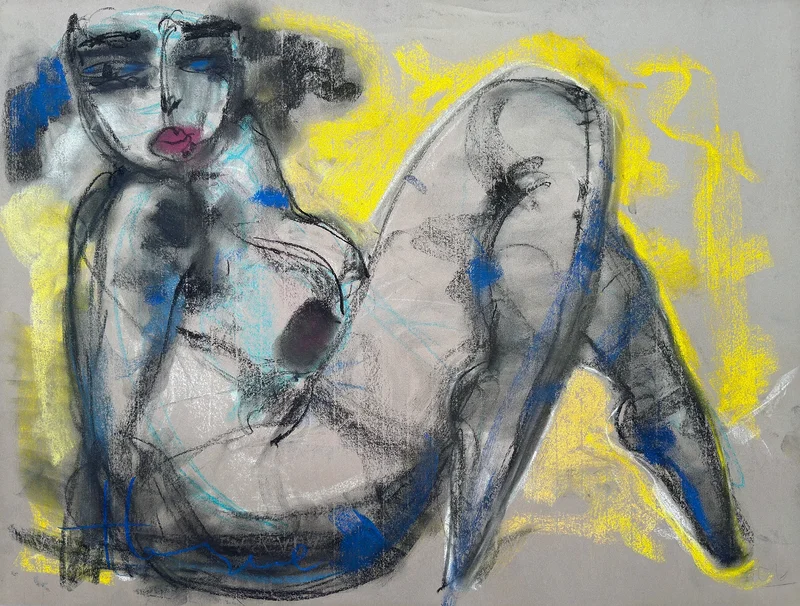 Pastel Nudes XXIV av Ivan Tverdun