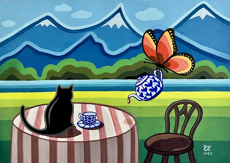 Le chat - Te i Alperna av Ester Kronlid