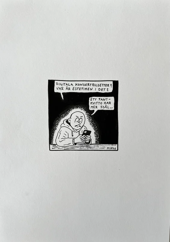 Konsertbiljetter av Mik