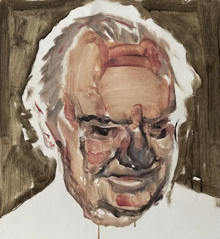 Oljemålning Knugen av Martin Lernestål