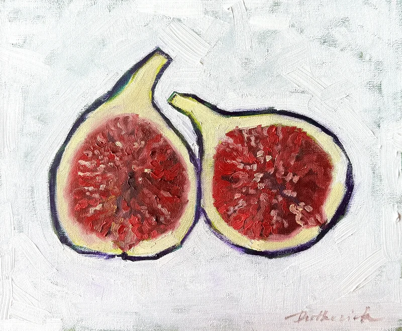 Oljemålning Fig av Ekaterina Dutkevich