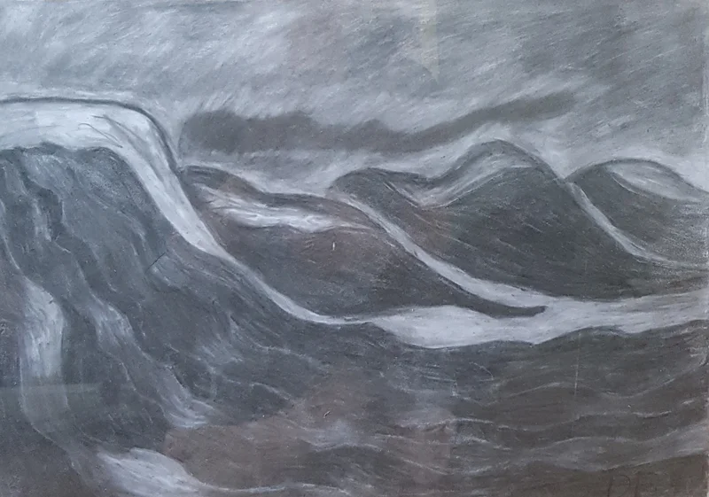 The Black Mountain av Veronica Domachowska