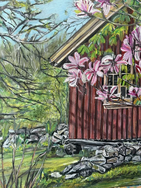 Akrylmålning av Sofia Jonasson