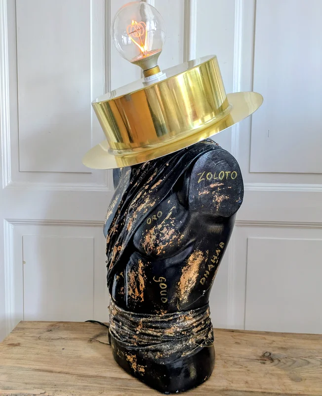 Skulptur Mr Golddigger av EVA ENESTRÖM
