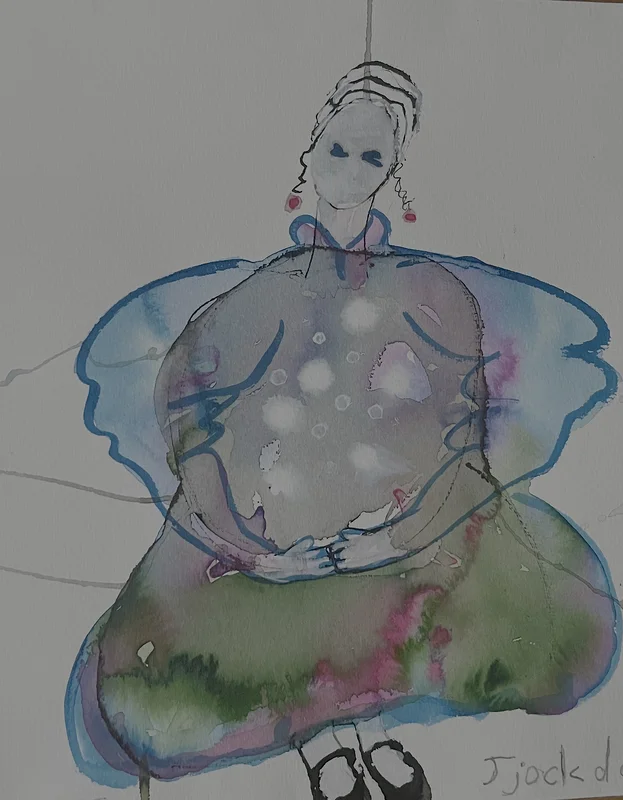 Fat lady av Ulla Eva