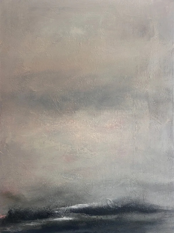 Akrylmålning Jordnära av Ulrica Halling Olsson_art Stockholm