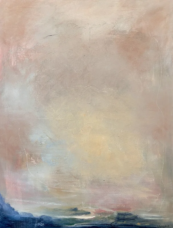 Akrylmålning Oändligt av Ulrica Halling Olsson_art Stockholm
