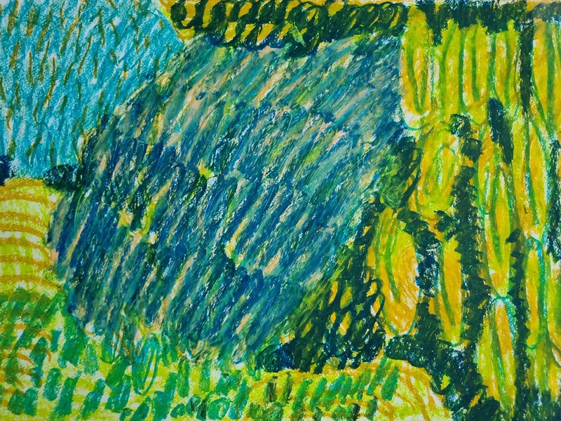 Matin bleu av Johan Svensson