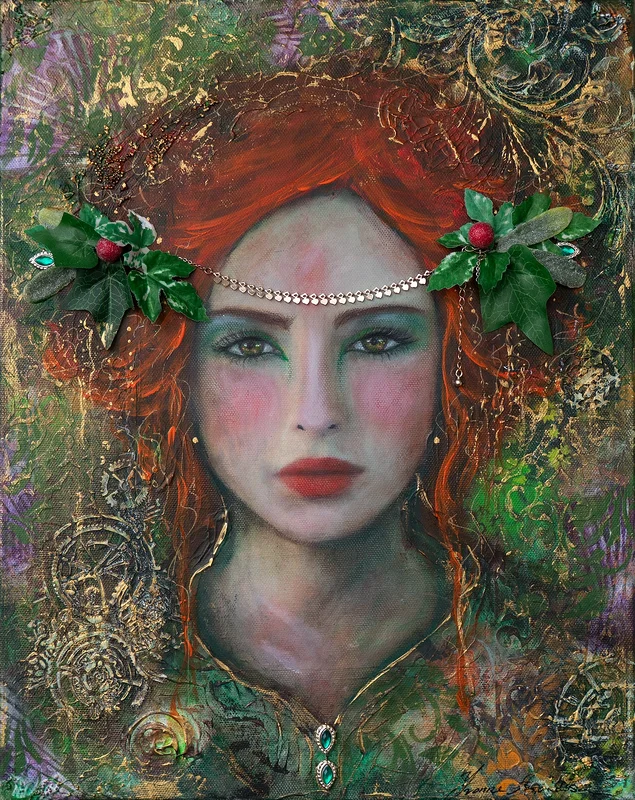 Lady of the Ivy Crown av Yvonne Arvidsson