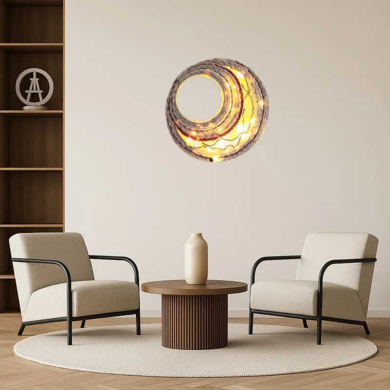Jordljus 70cm diameter av Erika Breiner