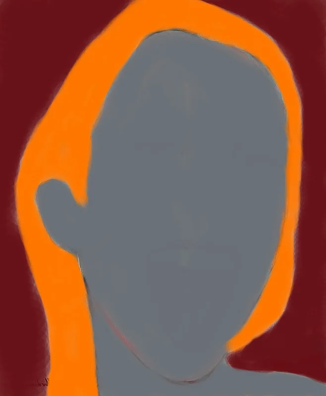 ORANGE HAIR av Karsten Møller