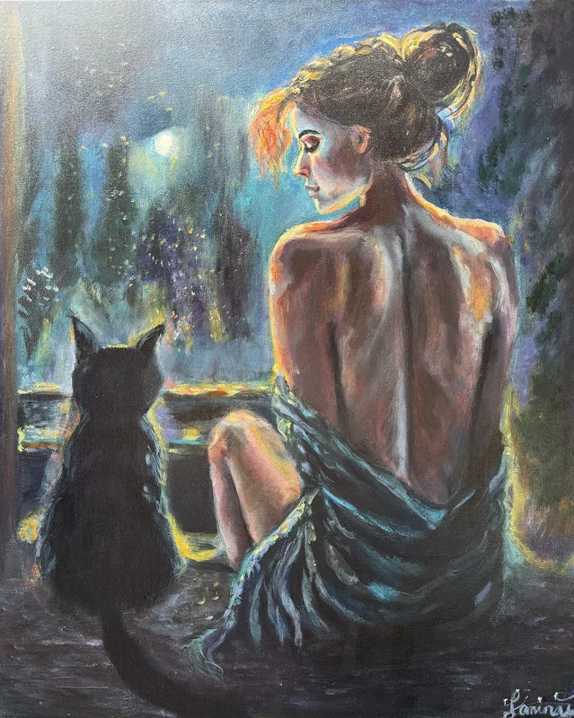 Nattens tystnad av Janina Witoslaw