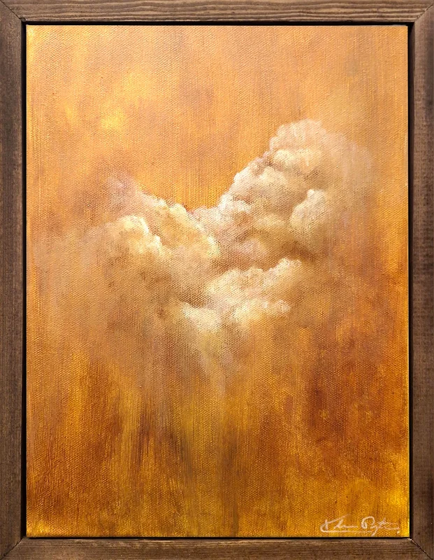 Akrylmålning Small cloud III av Klara Prytz